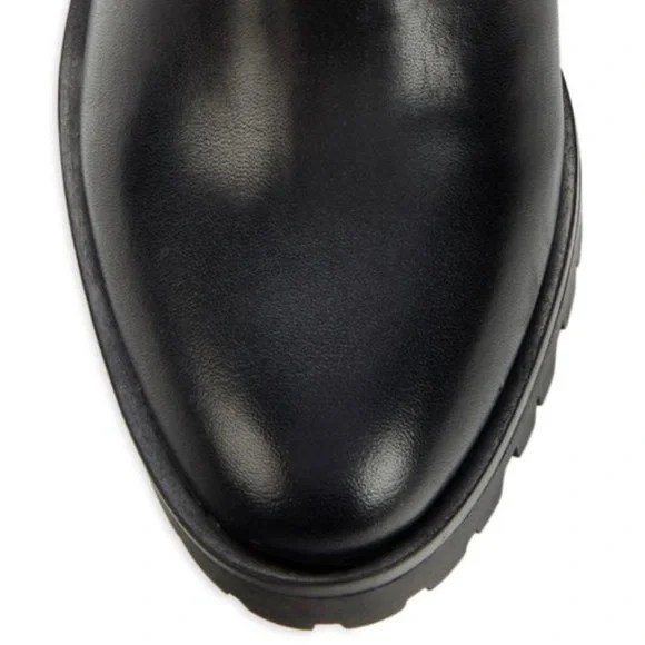 Karl Lagerfeld Paris Pixie Embellished Moto Booties (Retail $189) - Picture 4 of 9